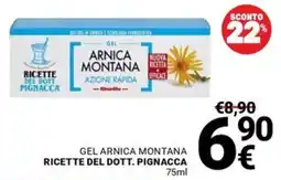 Supermercati Gulliver Gel Arnica Montana Ricette del Dott. Pignacca offerta