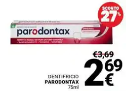 Supermercati Gulliver Dentifricio Parodontax offerta