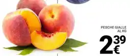 Supermercati Gulliver Pesche gialle offerta