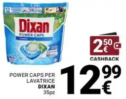 Supermercati Gulliver Power Caps per lavatrice Dixan offerta