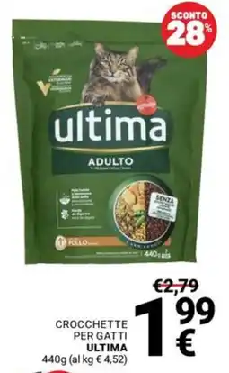 Supermercati Gulliver Crocchette per gatti Ultima offerta
