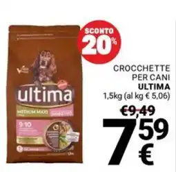 Supermercati Gulliver Crocchette per cani Ultima offerta