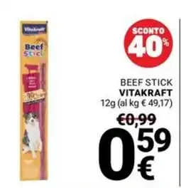 Supermercati Gulliver Beef Stick Vitakraft offerta