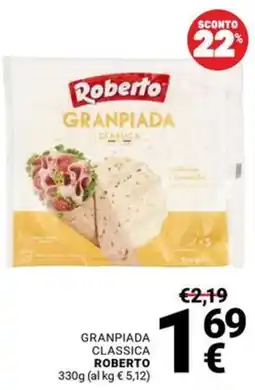 Supermercati Gulliver Granpiada classica Roberto offerta
