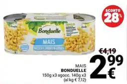 Supermercati Gulliver Mais Bonduelle offerta