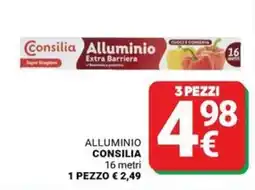 Supermercati Gulliver Alluminio Consilia offerta