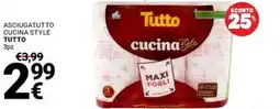 Supermercati Gulliver Asciugatutto cucina style tutto offerta
