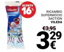 Supermercati Gulliver Ricambio supermocio 3action Vileda offerta