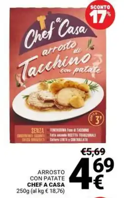 Supermercati Gulliver Arrosto di tacchino con patate Chef a Casa offerta