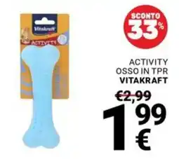 Supermercati Gulliver Activity osso in tpr vitakraft offerta