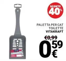 Supermercati Gulliver Paletta per cat toilette Vitakraft offerta