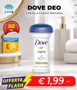 Amato Point Dove deo crema a fungo original offerta