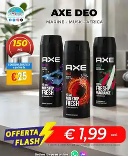 Amato Point Axe deo offerta