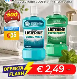 Amato Point Listerine Cool Mint offerta