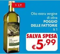 Eurospesa Olio extra vergine di oliva Poggio delle fattorie offerta
