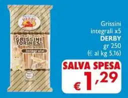 Eurospesa Grissini integrali Derby offerta