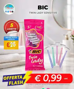Amato Point Bic twin lady sensitive offerta