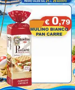Magazzini del Risparmio Mulino Bianco Pan Carre offerta