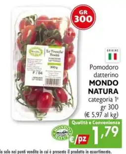 Eurospesa Pomodoro datterino MONDO NATURA offerta