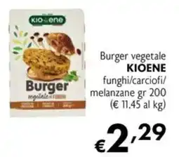 Eurospesa Burger vegetale KIOENE offerta