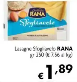 Eurospesa Lasagne Sfogliavelo RANA offerta
