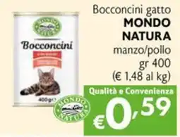 Eurospesa Bocconcini gatto Mondo Natura offerta