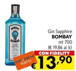 Eurospesa Gin Sapphire Bombay offerta