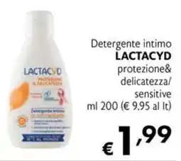 Eurospesa Detergente intimo LACTACYD protezione&delicatezza/sensitive offerta