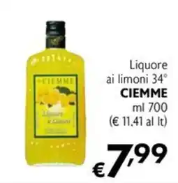 Eurospesa Liquore ai limoni Ciemme offerta