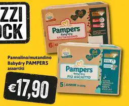 Eurospesa Pannolino/mutandino Babydry Pampers offerta