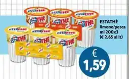 Eurospesa Estathè limone/pesca offerta