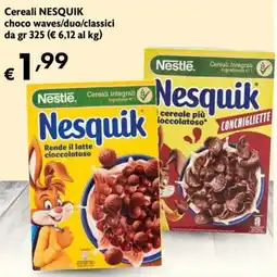 Eurospesa Nesquik Cereali Integrali offerta