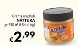 Eurospesa Crema arachidi Nattura offerta