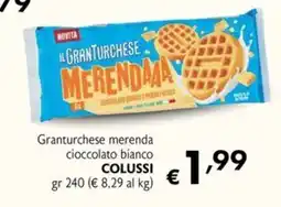 Eurospesa Il Granturchese merenda cioccolato bianco offerta