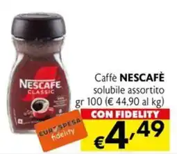 Eurospesa Caffè NESCAFÈ Classic offerta