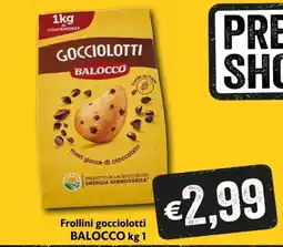 Eurospesa Frollini gocciolotti BALOCCO offerta