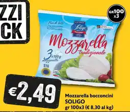 Eurospesa Mozzarella bocconcini Soligo offerta