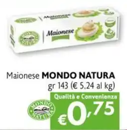 Eurospesa Maionese Mondo Natura offerta