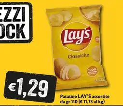 Eurospesa Patatine LAY'S classiche offerta