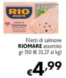 Eurospesa Filetti di salmone RIOMARE assortito offerta