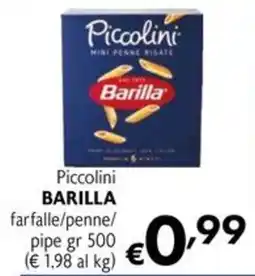 Eurospesa Piccolini Barilla offerta