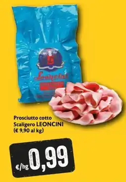 Eurospesa Prosciutto cotto Scaligero Leoncini offerta