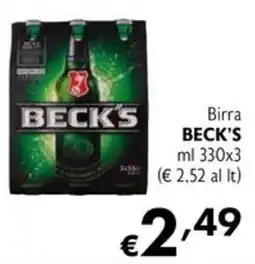 Eurospesa Birra BECK'S offerta