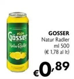 Eurospesa Gösser Natur Radler offerta