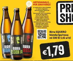 Eurospesa Birra SQUERO offerta