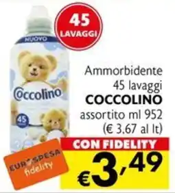 Eurospesa Ammorbidente Coccolino offerta