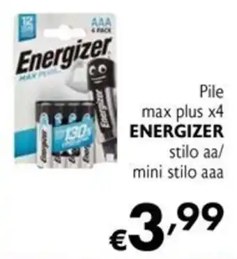 Eurospesa Pile max plus energizer offerta