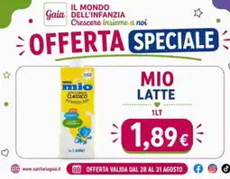 Sanitaria Gaia Mio Latte Classico offerta