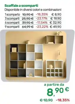 Bricoware Scaffale a scomparti offerta