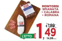 Jero Market Montorsi spianata calabra romana offerta